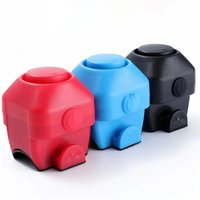 AliExpress West Biking WEST BIKING Electric Bicycle Bell 130dB Horn Rainproof MTB Road Bike Handlebar Ring Silica Gel Shell Speaker Cycling Accessories