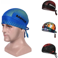 AliExpress NONE Mieyco Breathable Pirate Bandana Men Women Anti-Sweat Cycling Cap Sport Under Helmet Liner Road Bike Headband MTB Headwear