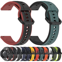 20mm 22mm Silicone Sports Watch Strap for Garmin Venu 3 2 Plus Sq Bands Forerunner 265 255 245 Music Vivoactive 4 Bracelet Belt