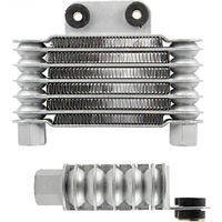 AliExpress PowerMotor Universal Aluminum Motorcycle Oil Radiator Cooler For KTM Honda Yamaha Dirt Pit Bike 50-150CC Accessories M12