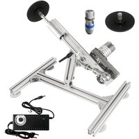 24V DC Telescopic Linear Actuator with Aluminum Alloy Bracket Reciprocating Mechanism Motor 3XLR Connector Suction Cup Included