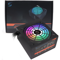 Fonte 500w PSU12V PC Power Sources For Office 500W 24pin ATX Computer Power Supply PSU 500W PC Gaming Power PC Gamer Source Game
