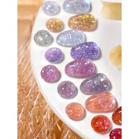 1-9pcs WS Popular Explosive Flash Aurora Chip Gel Nail Polish New Super Glitter Pearl Powder Phototherapy Glue Nail Supplies