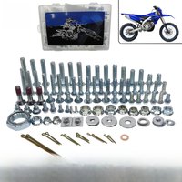 AliExpress PRO AODB 2003-2024 Dirt Bike Bolt Full Fastener Kit For Yamaha YZ65 YZ85 YZ125 YZ250 YZ450 WR250F WR450F X FX Motocross Hardware fittings