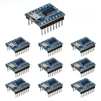 10/1PCS JQ6500 Voice Sound Board Module USB DIP16 TTL UART MP3 Breakout Replace One to 5 Way MP3 Voice 3.2-5V 20mA