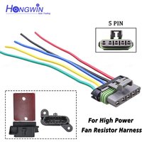 5Pin For High Power Fan Resistor Wire Harness Connector Plug For Chevy Trax 99595KW 95018066 52429971 94560526 15369330 15-8966