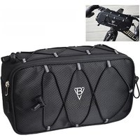 AliExpress YTYIN 2.1/4.3L Bicycle Handlebar Bag Large Capacity Storage Front Tube Bag Basket Pack Cycling Accessories for MTB Foldable Bike