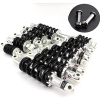 AliExpress NONE 90/100/115/125/150/170/180/190/200/215MM Rear Suspension Shock For 47cc49CC Super Minimoto ATV Electric Scooter Mini Pocket Bike