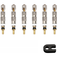AliExpress riderace Bike Valve Core Quality Presta Valve Brass Core Tool MTB Road Bicycle Tubes Service Part Tool CNC-Machined Removable Replacement