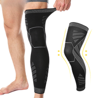 AliExpress BraceTop 1 PC Full Leg Sleeves Long Compression Leg Sleeve Knee Sleeves Protect Leg, for Man Women Basketball, Arthritis Cycling