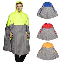 AliExpress QIAN Hooded Rain Poncho Bicycle Waterproof Raincoats Cycling Jacket for Men Women Adults Rain Cover Fishing Climbing