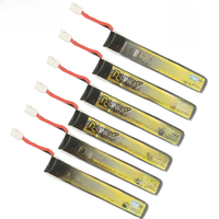 Original TATTU 75C 300mAh 3.8V LiPo Battery For RC Helicopter Quadcopter FPV Racing Drone Parts 1S Battery+Charger With PH2.0