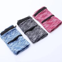 AliExpress NONE Zipper Running Bags Lightweight Wrist Wallet Pouch for Phone Key Card Sweatband Gym Fitness Sports Cycling Wristband Arm Bag