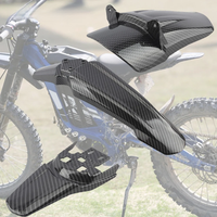 For Sur-Ron Electric Bike Fender Mudguard Front Rear Wheel Plastic For Sunron Light Bee X Dirtbike Tuning 125cc Moped