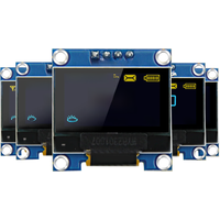 0.96 Inch I2C OLED Display Module with 4 Pins 128X64 SSD1306 SH1106 OLED Screen For Arduino ESP32 Raspberry Pi