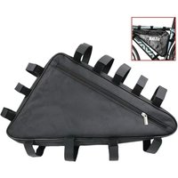 AliExpress Aleaivy 36V 48V 60V 72V E-BIKE Electric Bicycle Triangle Battery Bag Rainproof Large Capacity Triangle Pouch Waterproof Bag Accessories