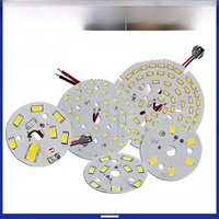 3W 5W 7W 9W 12W 15W 18W 24W 36W 50W LED PCB Board Welding Power Cord, Light Bulb Light Source Light Board DIY Aluminum PCB