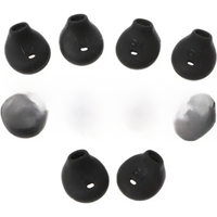 10pcs/lot Soft Silicone Ear Pads Eartips For S-ony WI-SP500 For S amsung S7 S6 Edge 9200 level u In-ear Headphones Earphone