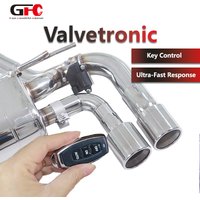 Hot Selling GFC Mirror Polished Electronic Valved Catback Exhaust for 2017-2023 BMW 540i G30 3.0T Front Mid Rear Pipes with tips