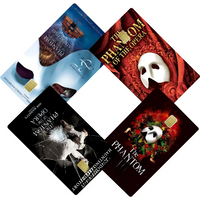 The Phantom Of The Opera Classic Romantic Musical Film Drama Anime Funny Shell On Off Ultra Thin No Fade Sticker Skin Cover Film