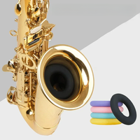 Alto Tenor Saxophone Universal Soft Silicone Color Muffler Waterproof Wear Resistant Filter Wind Instrument Repair Accessories