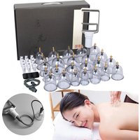 Cupping Therapy Set Chinese Medicine Physiotherapy Vacuum Cupping jars Apparatus Professional Suction Cups Massage With Tube Jar