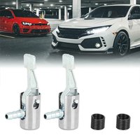 AliExpress NONE 6mm Air Tire Chuck Inflator Pump Hose Adapter Valve Connector For Car Bike 1/2pc Inflator Pump Adapter Connector + Spring