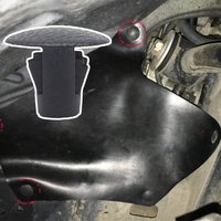 20Pcs Car Mud Flap Splash Guard Clip Fender Apron Liner Pins Rivet Trim For Toyota Land Cruiser J100 J200 Tundra XK30 Hilux N140