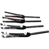 AliExpress ASIACOM New TEMANI 700C Racing Road bike 3K UD 12K full carbon fibre bicycle fork carbon front fork Track Fixed Gear hard fork 4 colors
