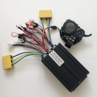 AliExpress Lazy BLDC Sine Wave Dual Drive Controller Set 50A +50A 48V 60V 72V with Damao Display for Dual Motor Hub 1600W 2000W 3000W 4500W