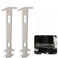 AliExpress NONE Bicycle Chain Wear Checker Repair Tool Bike Chains Gauge Measurement Ruler MTB Chain Replacement Repair Tool Cycling Accessories