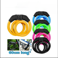 AliExpress NONE 4 Digit Strong Heavy Duty Cycle Security Bicycle Lock Combination Number Bike Lock Password Resettable Padlock Bike Accessories