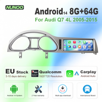 Carplay-Displaybildschirm für Audi Q7 4L Multimedia-Auto-Smart-Systeme Stereo-Radio Android Auto Audio-Navigation