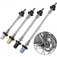 AliExpress MUQZI Titanium Quick Release Skewers 74mm 85mm 100mm 130-135mm MTB Road Bicycle Quick Release Titanium Alloy Axle