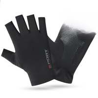 AliExpress NONE Half Finger Gloves Breathable Ice Silk Non-Slip Bicycle Touch Screen Gloves