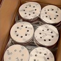100 Pieces of 5-Inch 8-Hole Sandpaper - 60/80/100/150/180/240/320/400/600/800/1000 Grit - Perfect for Random Orbital Sanders!