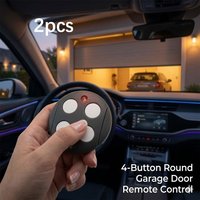2pcs Mhouse GTX4 MyHouse Garage Door Remote Control, 433.92MHz Rolling Code Gate KeyFob Transmitter for TX4 TX3