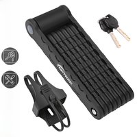 AliExpress Toptrek Bicycle Lock Foldable Bike Lock MTB Road Fold Lock High Security Anti-Theft Scooter Electric E-Bike Bicycle Accessories