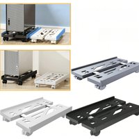 Adjustable Mobile CPU Stand Heavy-Duty PC Tower Stand With 4 Caster Wheels Ventilated Under Desk CPU Holder PC Floor Cart