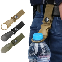AliExpress Quickdraw Carabiner outdoor hike Water Bottle Buckle Holder tool molle attach webbing backpack Hanger Hook camp clip hang clasp