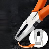 Plastic Cutting Pliers 90 Degree Double-Edged 4/6/10mm Flush Jaw CR-V Tip Cutter Cutting Electrician Hand Tools For Sprue Burrs
