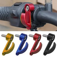 AliExpress NONE Universal Motorcycle Hook Aluminium Alloy Motorcycle Single Hole Hook Helmet Bag Carry Hook Holder For Dirt Bike electric bike