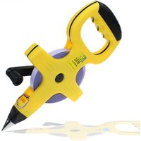 30M 50M 100M Retractable Metric Tape Open Reel Long Steel Tape Measure Measuring Ruler Woodworking Tools