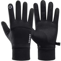 AliExpress NONE Winter Waterproof Touchscreen Gloves for Men Women Windproof Non-Slip Warm Cycling Motorcycle Ski Driving Sports Fishing Gloves