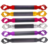 AliExpress NONE Folding Bike M H Handlebar Brace Bridge Extender Use For Brompton Swallow-shaped Handlebar Computer Phone Holder Lights Mount