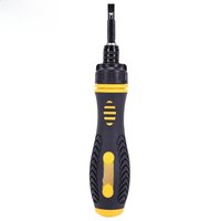 Deli Ratche Phillips Slotted Dual Purpose Scalable Ratchet Screwdrivers CR-V Magnetic Screw Driver Repair Manual Tool