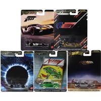Original Hot Wheels Premium Car Pop Culture Toys Boys 1/64 Diecast Action Comics Forza Ford GT BMW M5 Back To The Future Gift