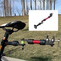 AliExpress OEING Bicycle Stroller Pole Aluminium Alloy Clamp Head Outdoor Connecting Rod Multi-function Bicycle Modification Parts Accessories