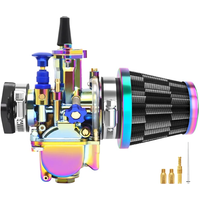 AliExpress ZSDTRP Motorcycle Colorful Carburetor PWK 21 24 26 28 30 32 34mm Racing Carburetor set for 50cc-250cc 2/4T Dit Pit Bike ATV