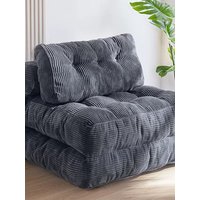 Folding Sofa Bed Space Saving Compressed Vacuum Beanbag Sofa Comfy Floor Sofa Lounge for Living Room Bedroom